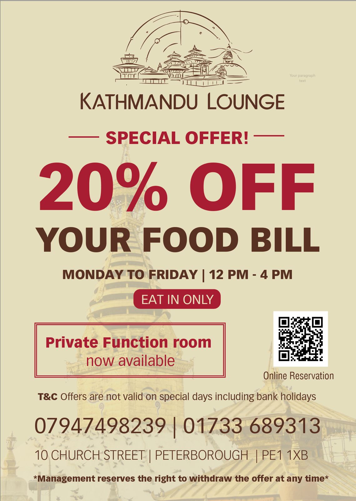 Buy One Main Course Get One Free 